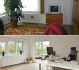 BEFORE - AFTER living room